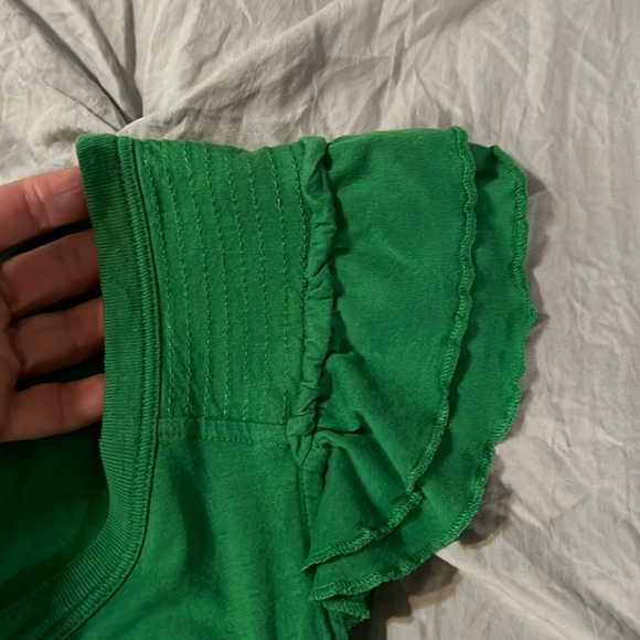 Juicy couture Y2K ruffle sleeve women’s medium top EUC Shirt - Picture 5 of 7